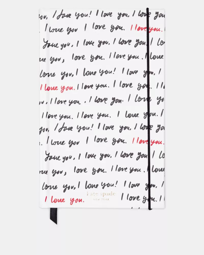 caderno eu te amo - anote - preto