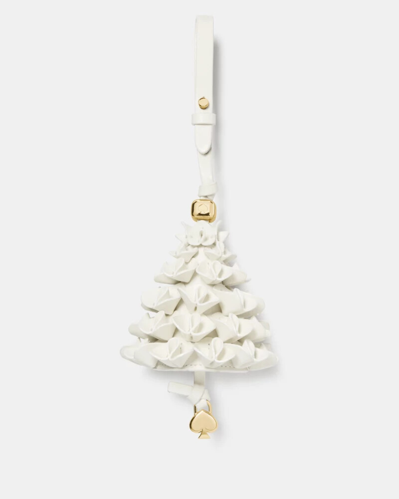 pingente de bolsa em formato de Árvore 3d merengue