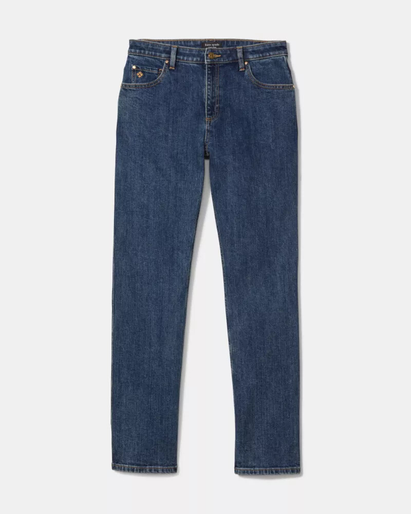 calça jeans reta lavagem hudson