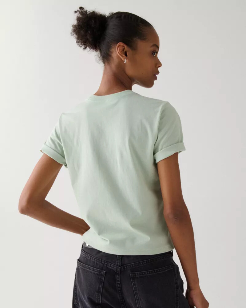 camiseta sam icon logo mint frosting
