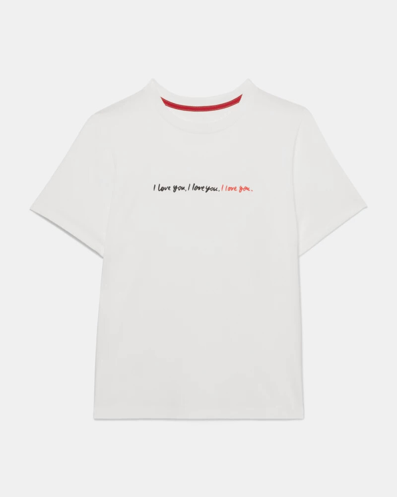 camiseta eu te amo branca