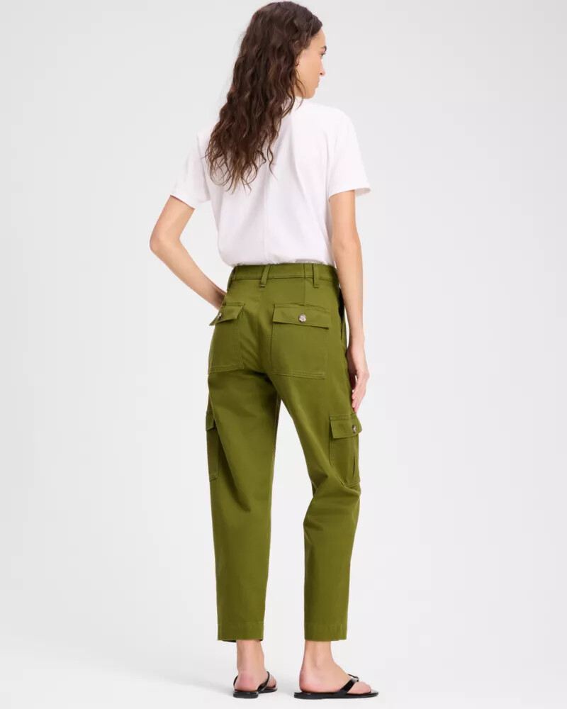calça cargo verde conto de fadas