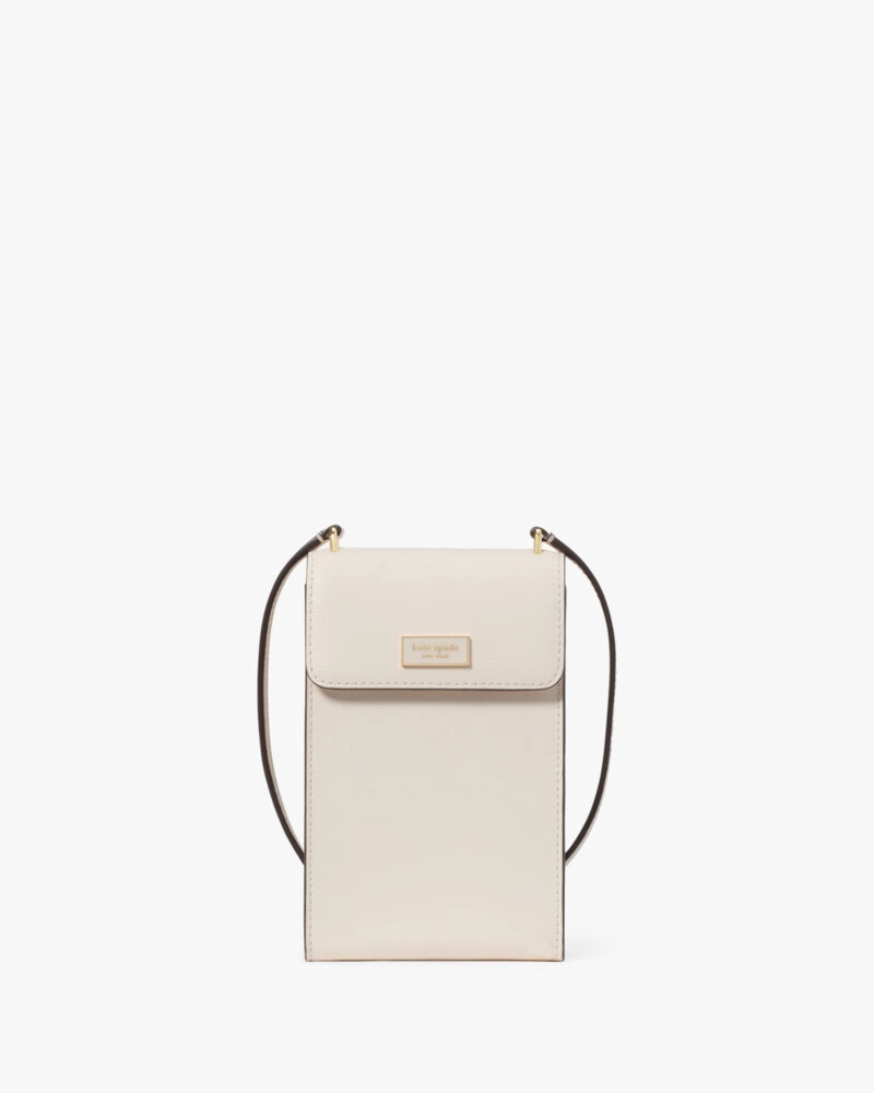 bolsa transversal serena para celular cor creme