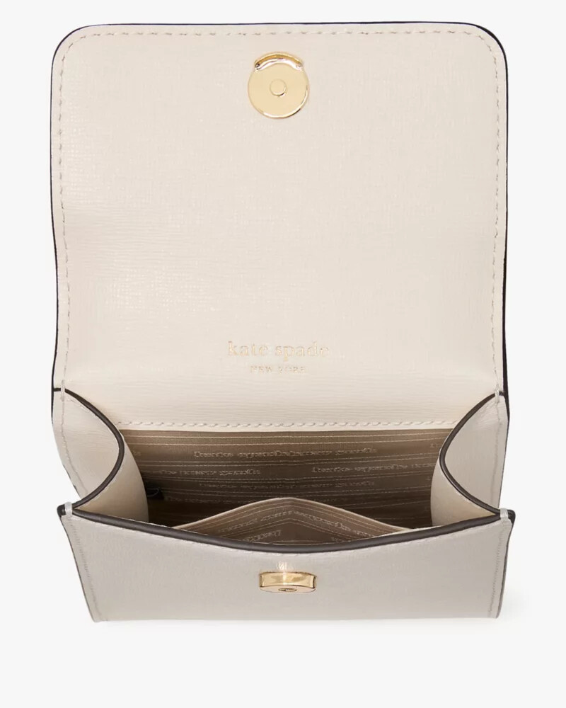 bolsa transversal serena para celular cor creme