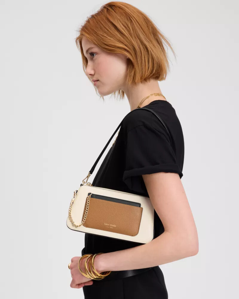 ava pochette bolsa pergaminho multi
