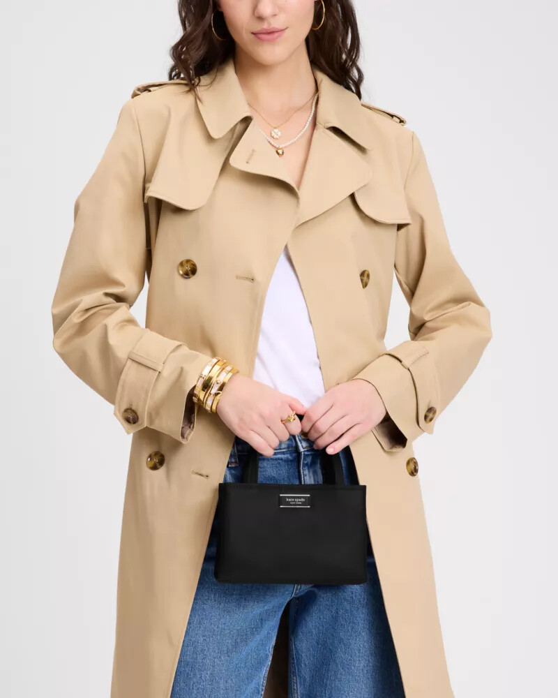 bolsa tote mini sam icon ksnyl preta