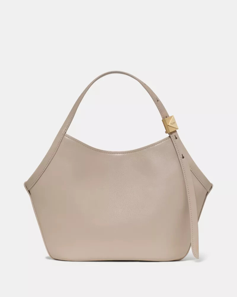 bolsa tote pequena deco tulip cor quartzo pebble