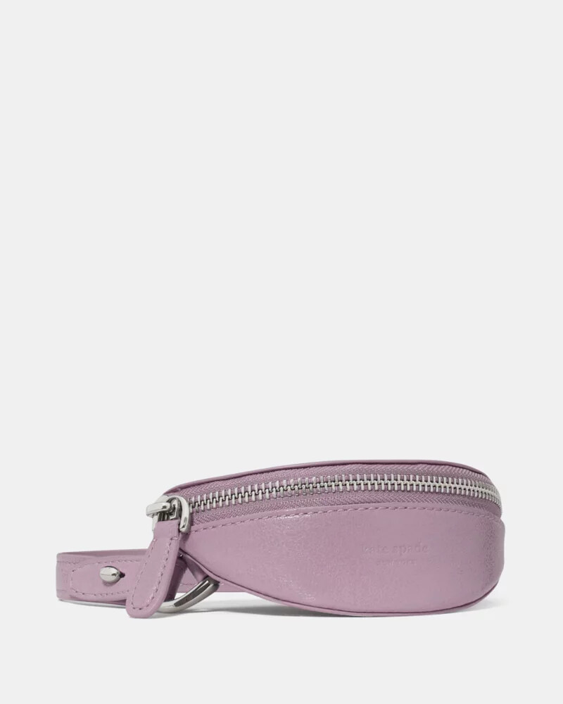 bolsa transversal duo em couro envernizado roxo mercado