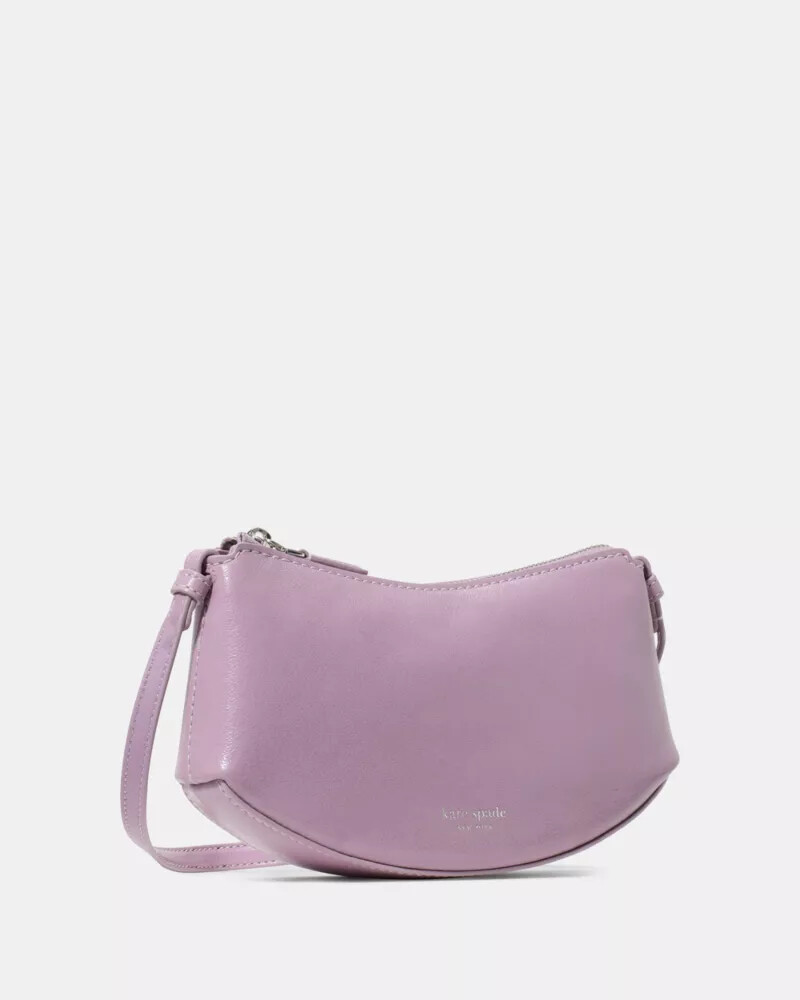 bolsa transversal loop glazed market roxa