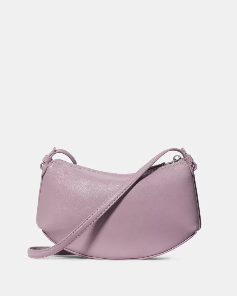bolsa transversal loop glazed market roxa