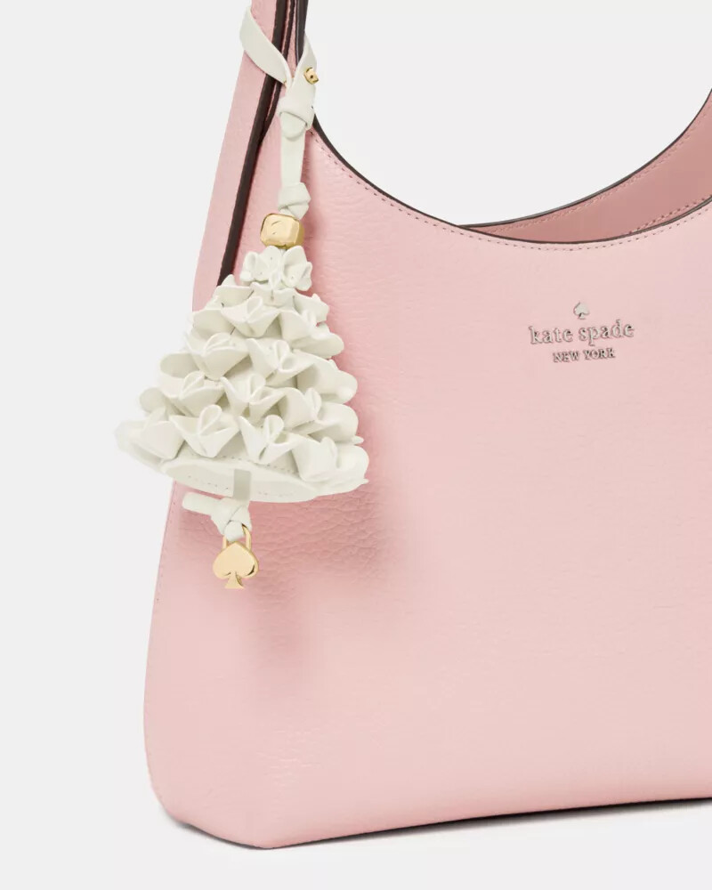 pingente de bolsa em formato de Árvore 3d merengue