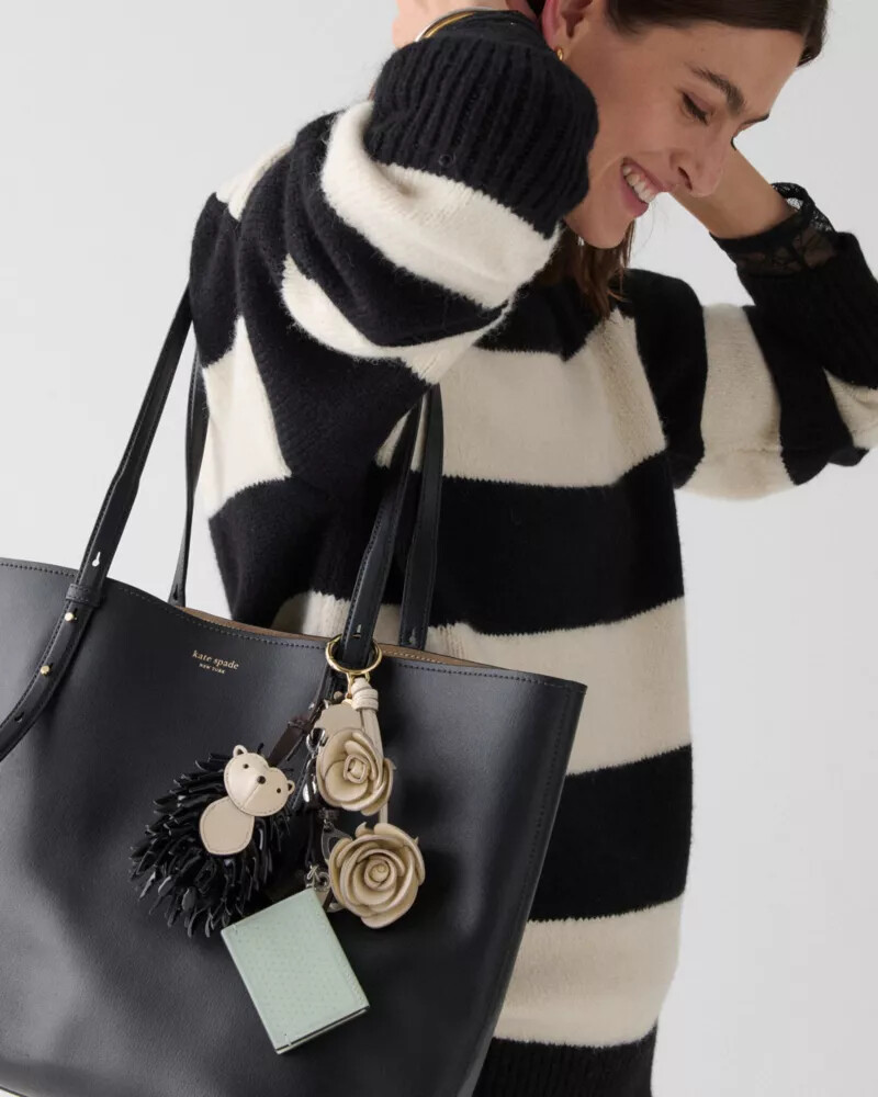 pingente de bolsa critters stevie ouriço multicolorido