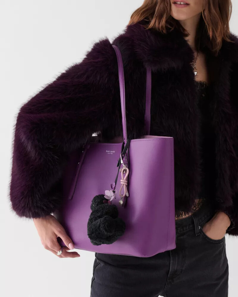 pingente para bolsa urso penelope da critters preto