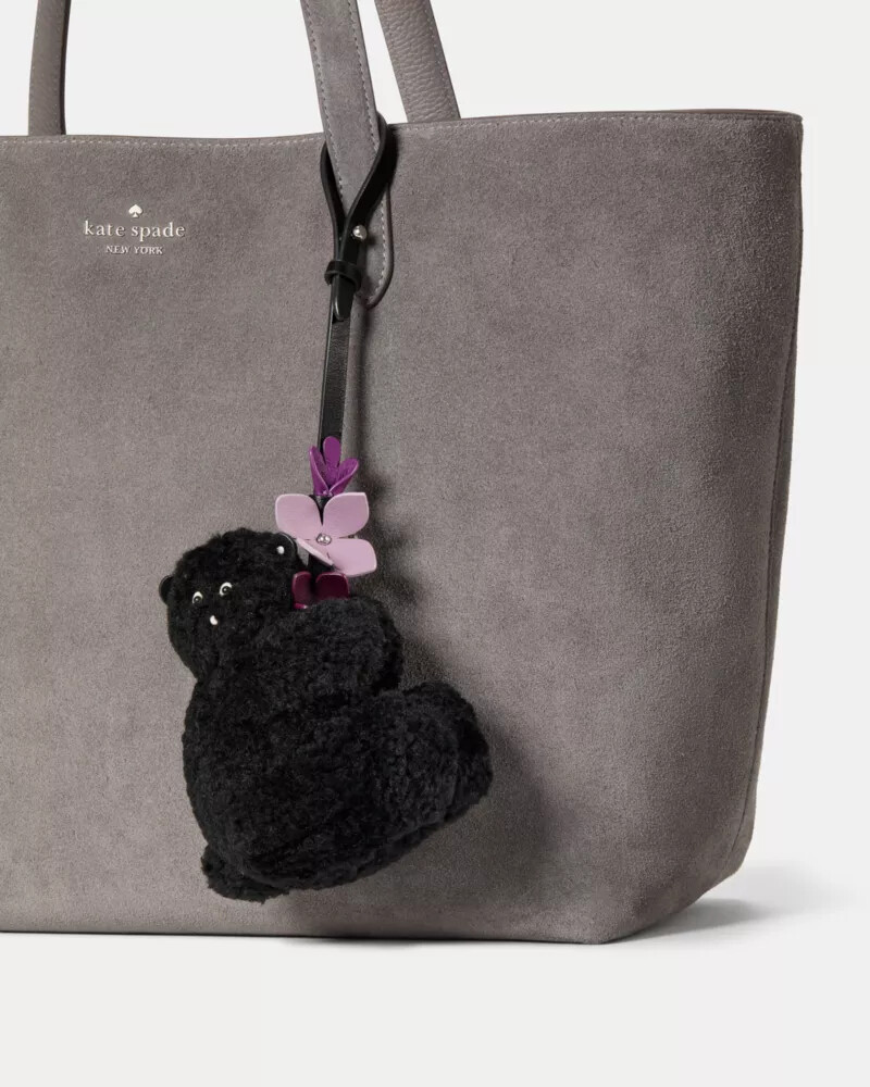 pingente para bolsa urso penelope da critters preto