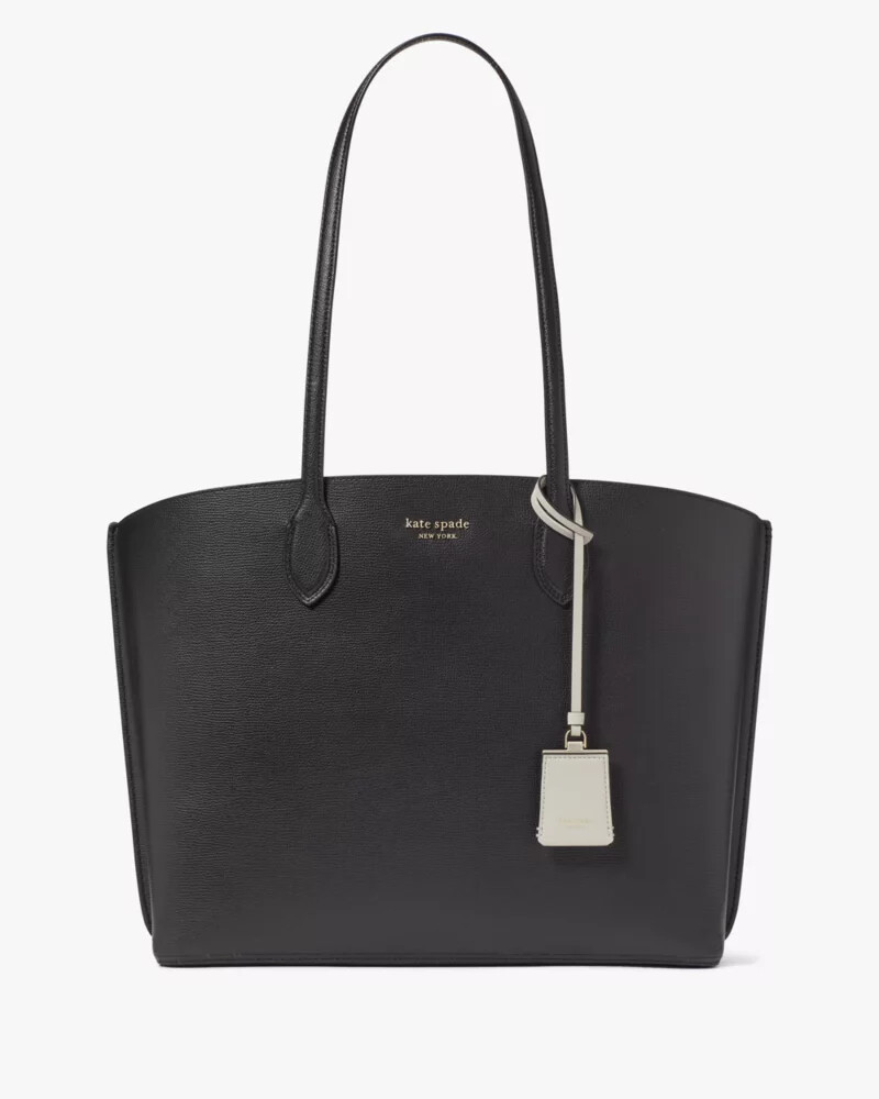 bolsa tote grande para trabalho suite preta