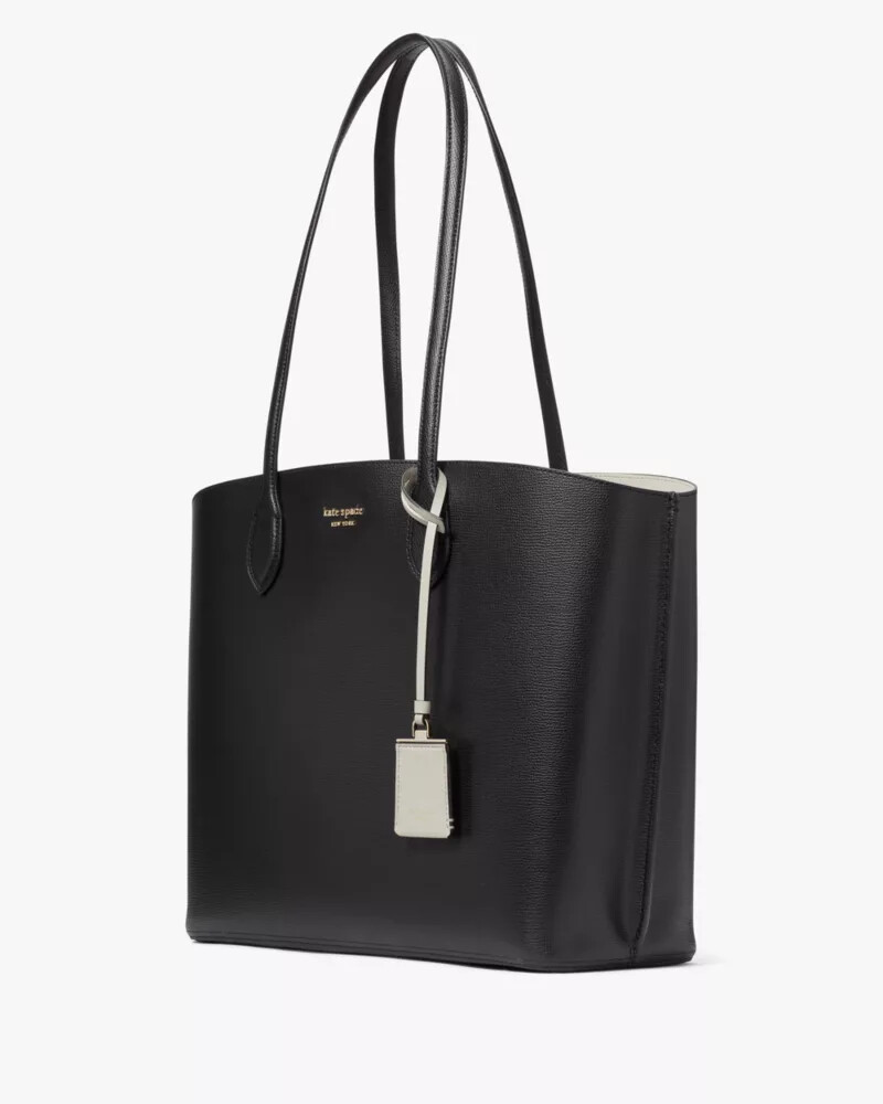 bolsa tote grande para trabalho suite preta