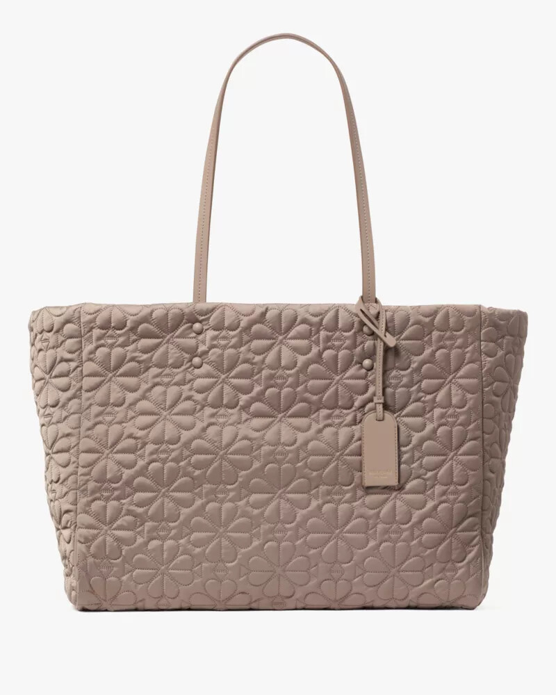bolsa tote grande acolchoada tilly com estampa urbana
