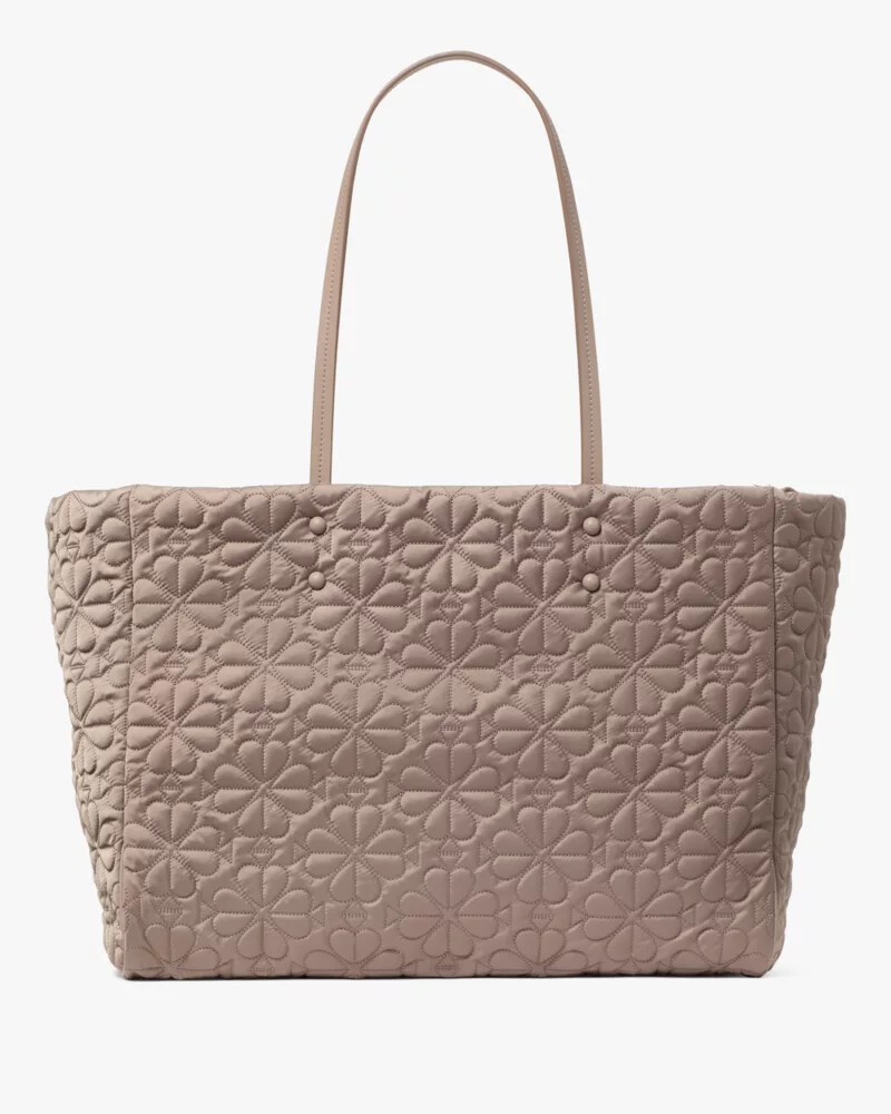 bolsa tote grande acolchoada tilly com estampa urbana