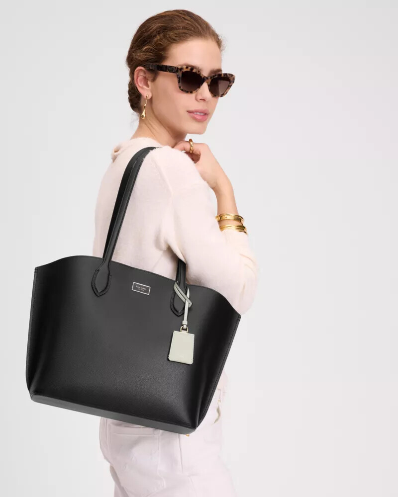 bolsa tote suite preta