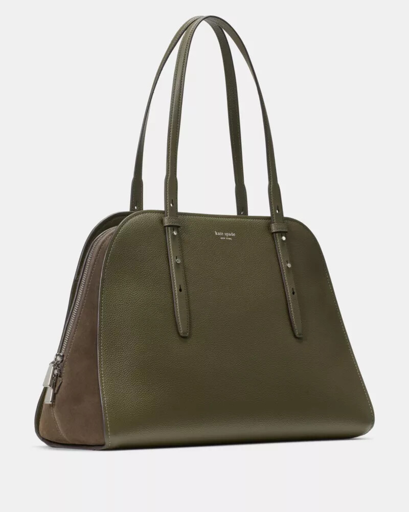 bolsa maise carryall com estampa de algas marinhas.