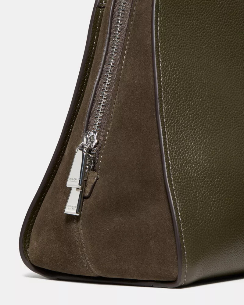 bolsa maise carryall com estampa de algas marinhas.