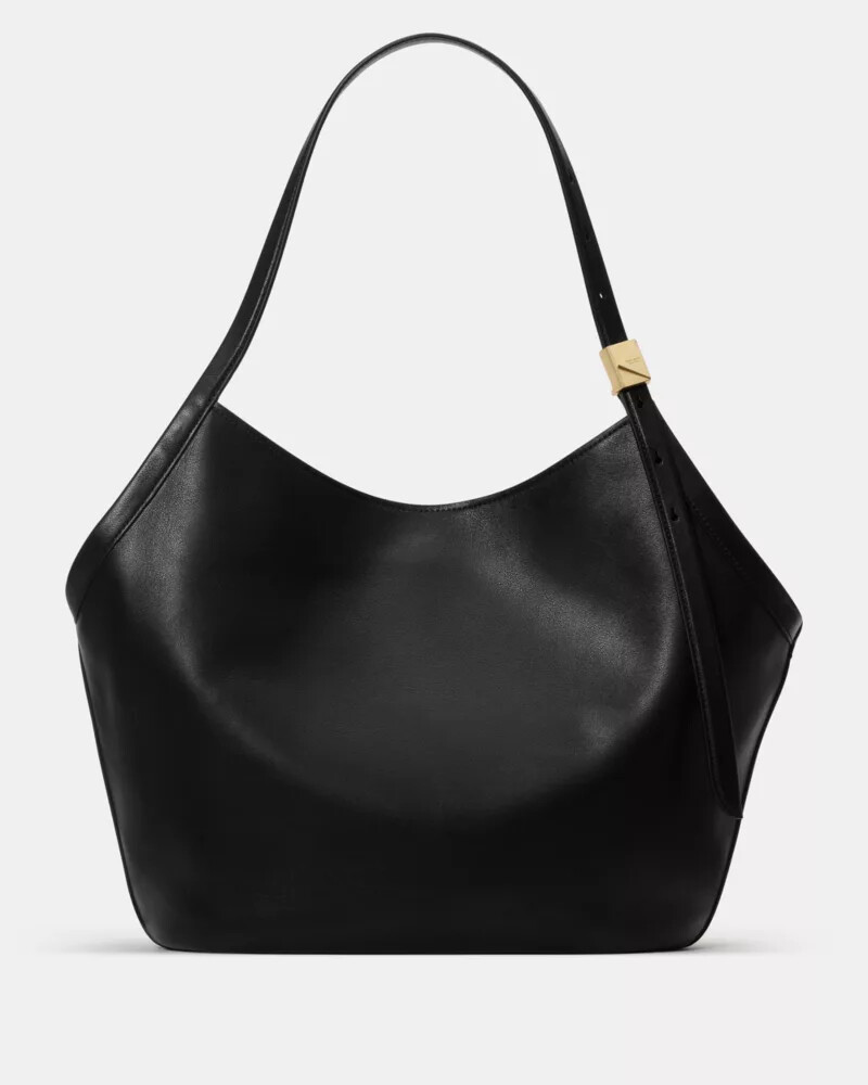bolsa tote deco tulip preta