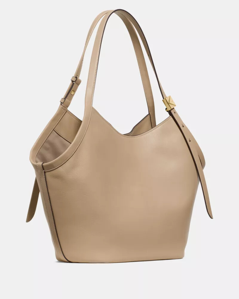 bolsa deco tulipa taupe atemporal