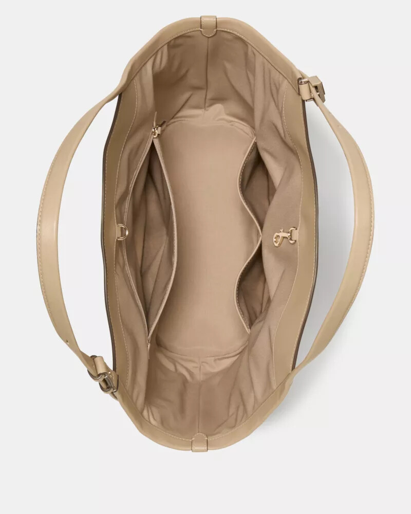 bolsa deco tulipa taupe atemporal