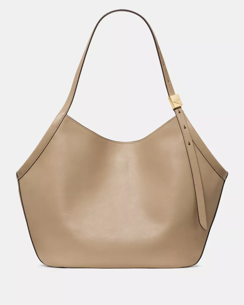 bolsa deco tulipa taupe atemporal