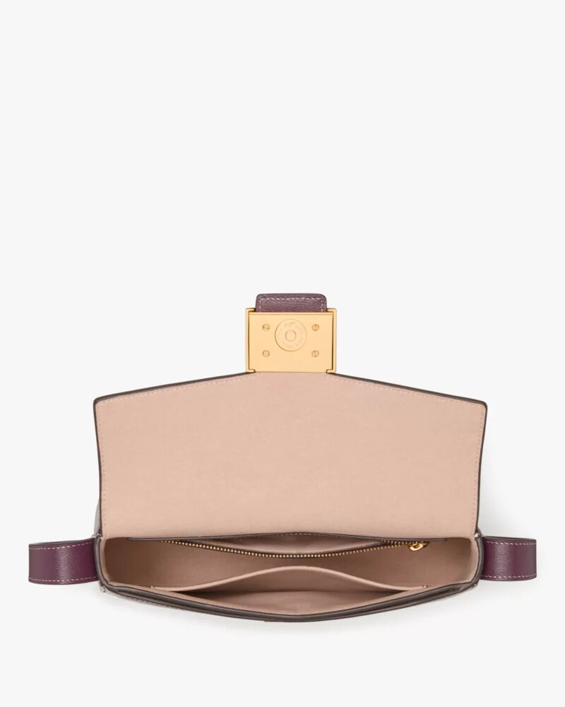 bolsa de ombro média katy cor cereja escura.