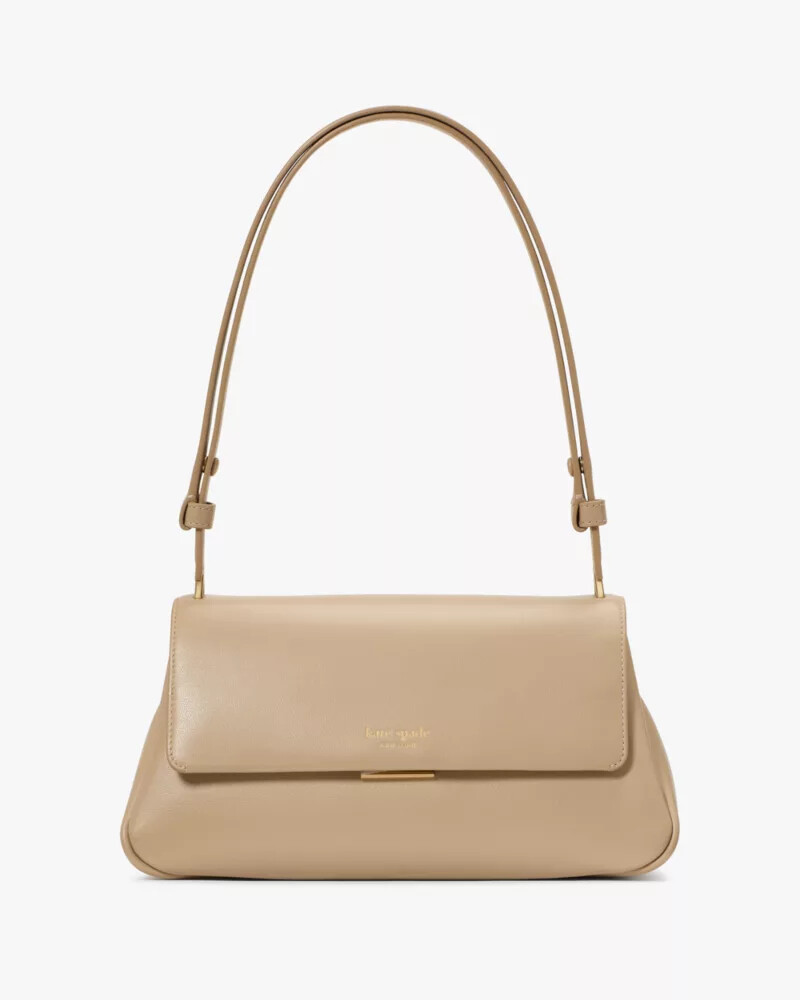 bolsa de ombro conversível grace cor taupe atemporal