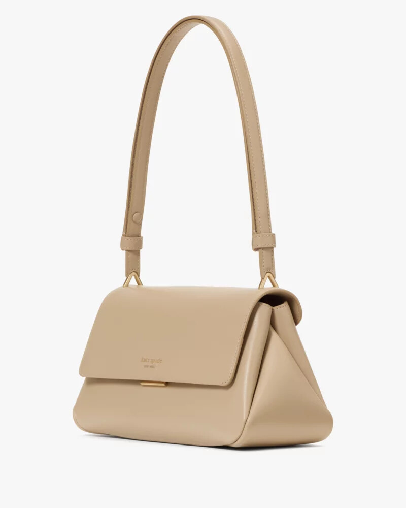 bolsa de ombro conversível grace cor taupe atemporal