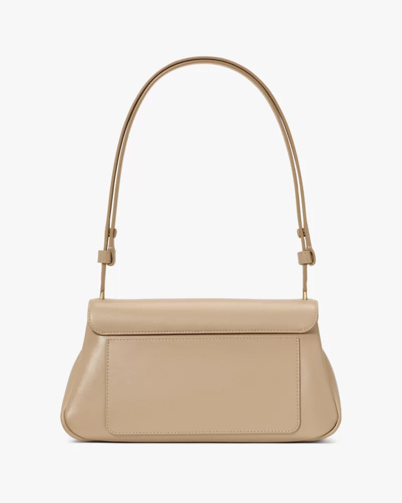 bolsa de ombro conversível grace cor taupe atemporal