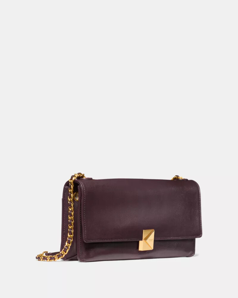bolsa de ombro macia deco blackberry jam