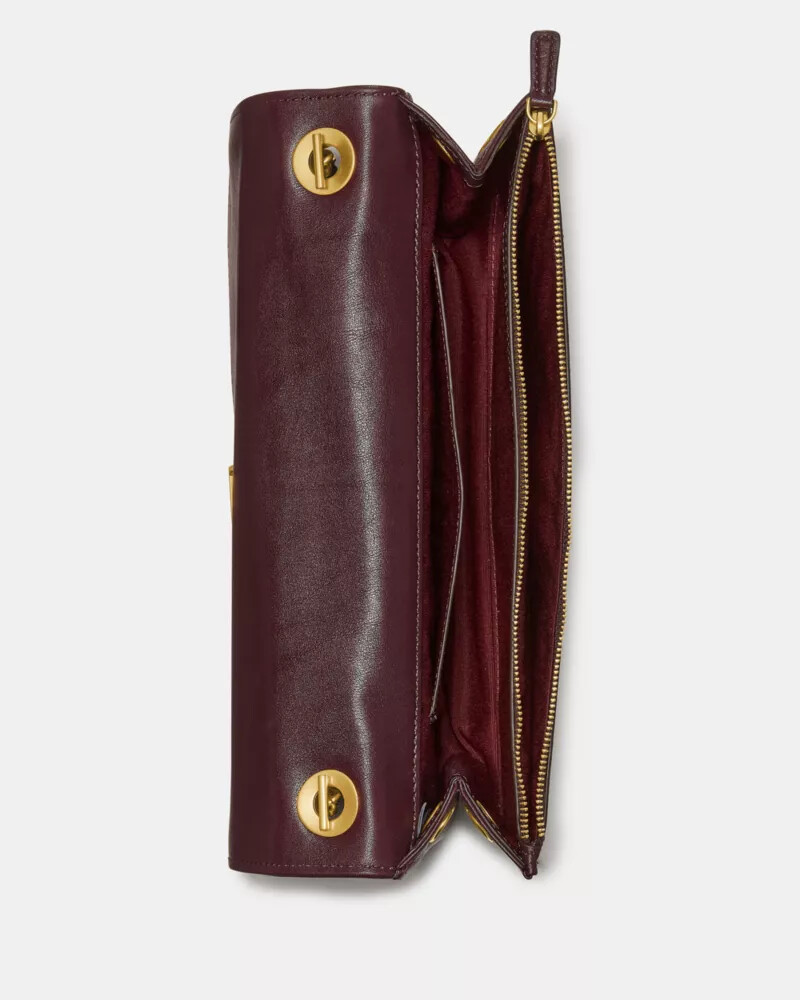 bolsa de ombro macia deco blackberry jam