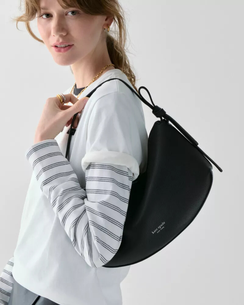 bolsa de ombro loop preta