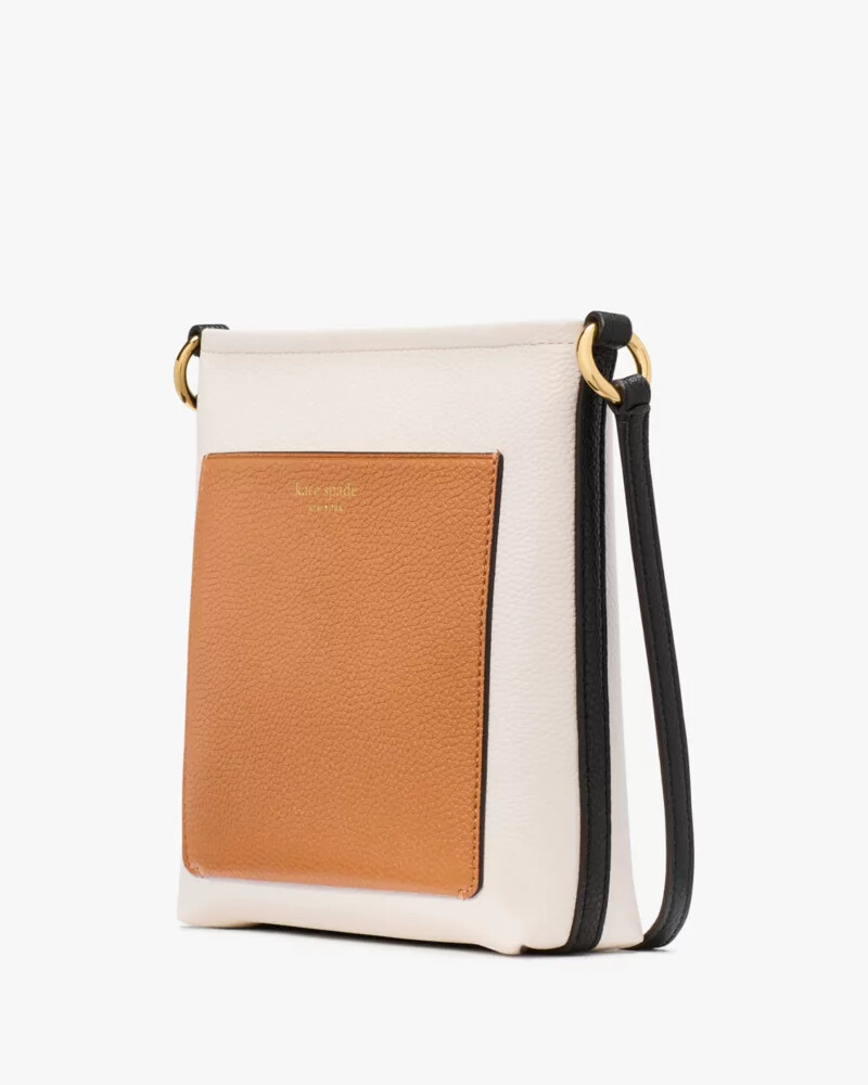 bolsa transversal ava swingpack cor pergaminho multicolorido