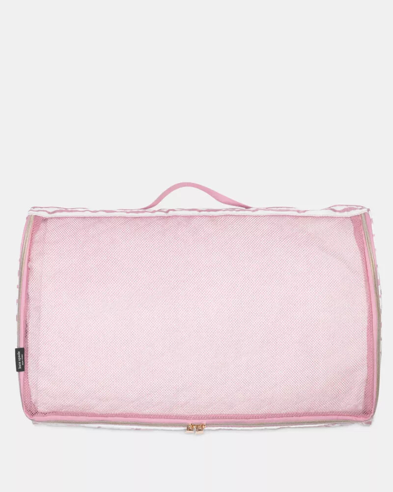 organizadores de mala goddess stripe rosa