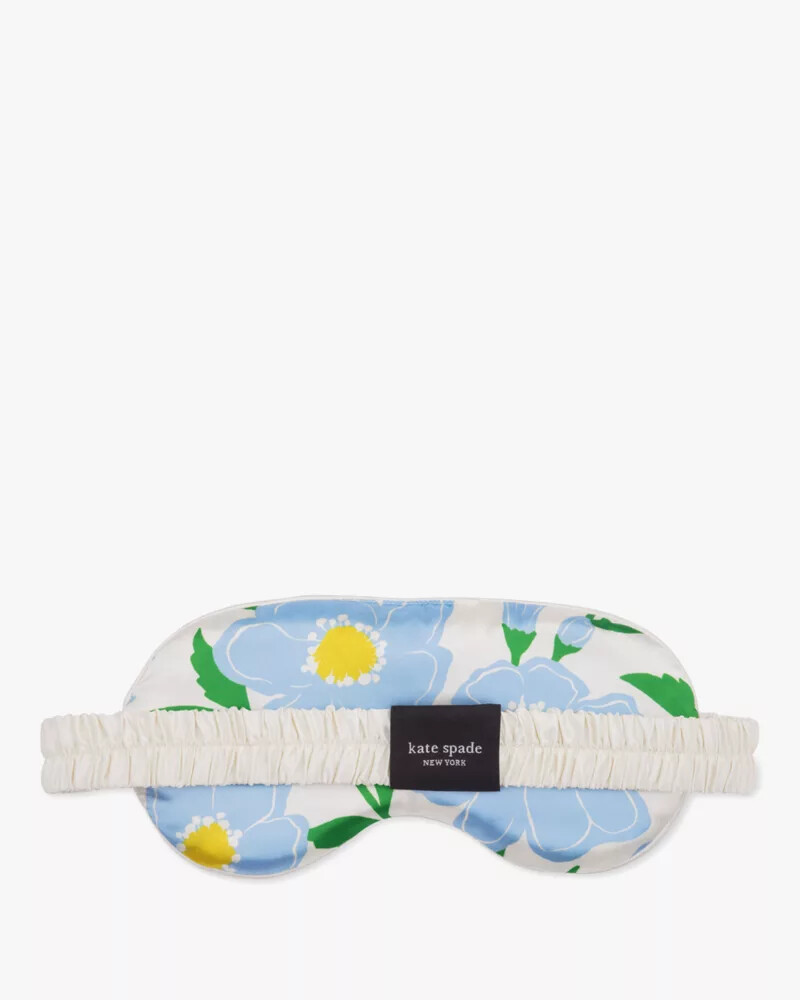 conjunto de almofada de pescoço e máscara para olhos sunshine floral ocean fog