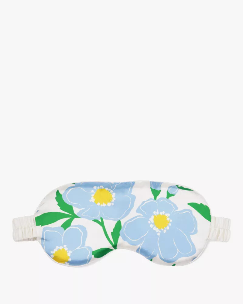 conjunto de almofada de pescoço e máscara para olhos sunshine floral ocean fog