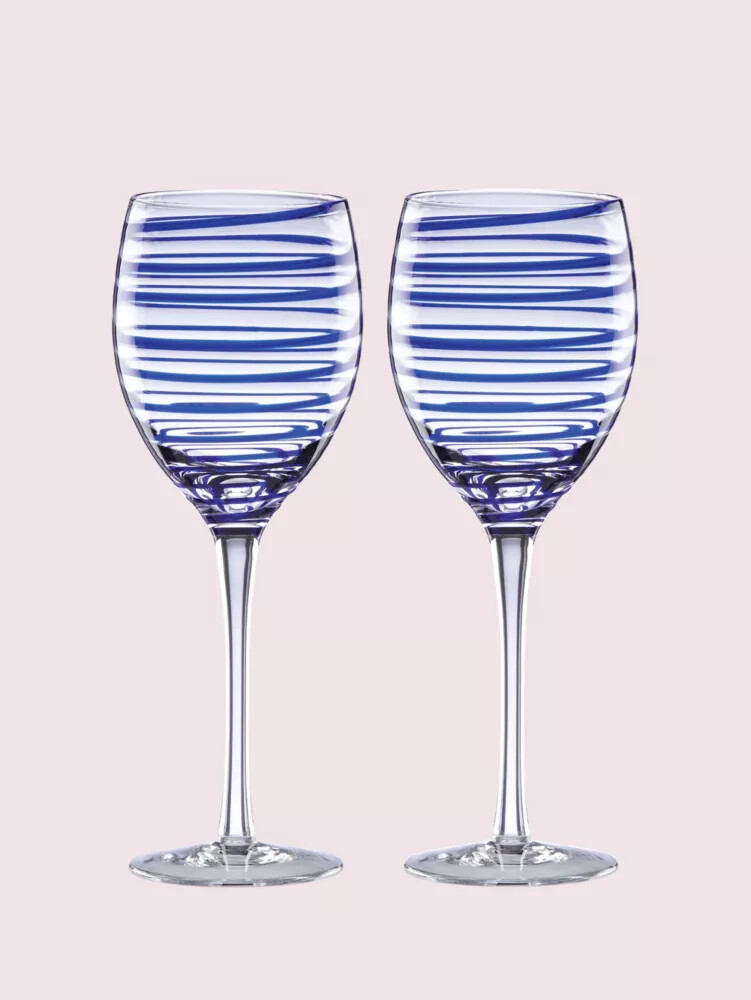 par de taças de vinho charlotte street transparentes