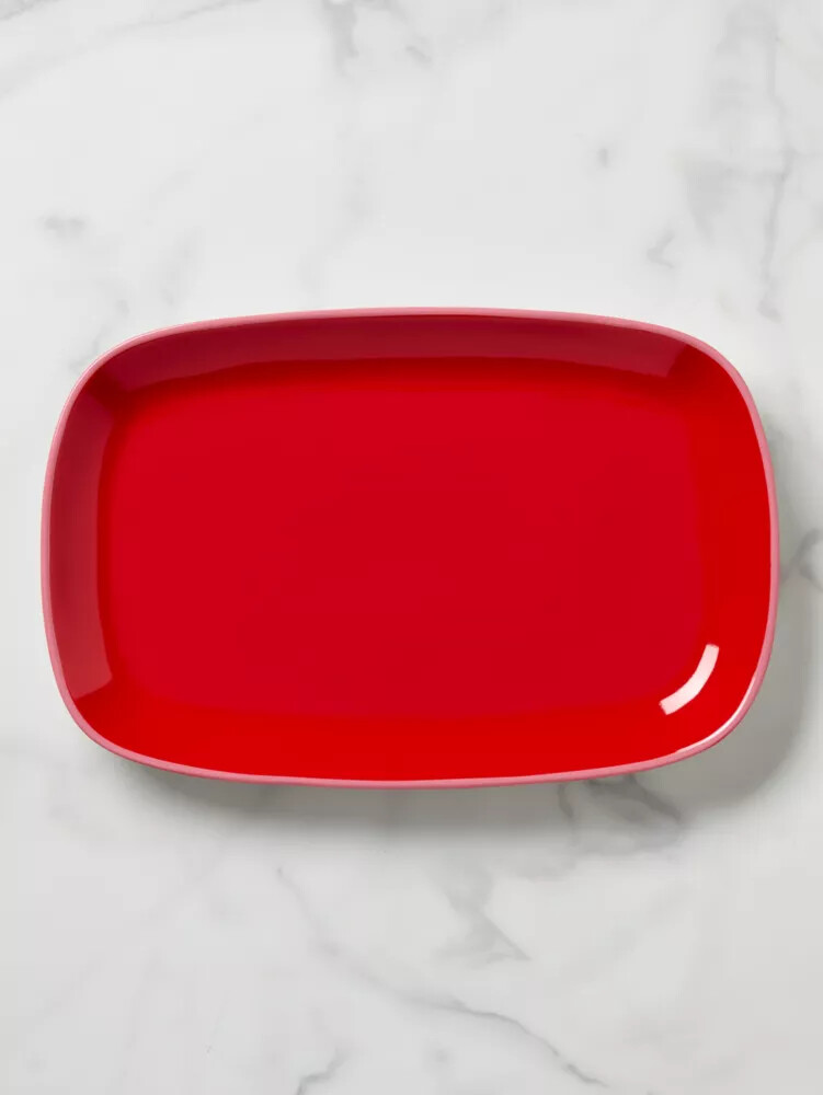 prato de servir make it pop vermelho