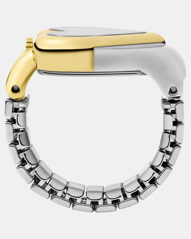 relógio de pulso monroe ring prateado