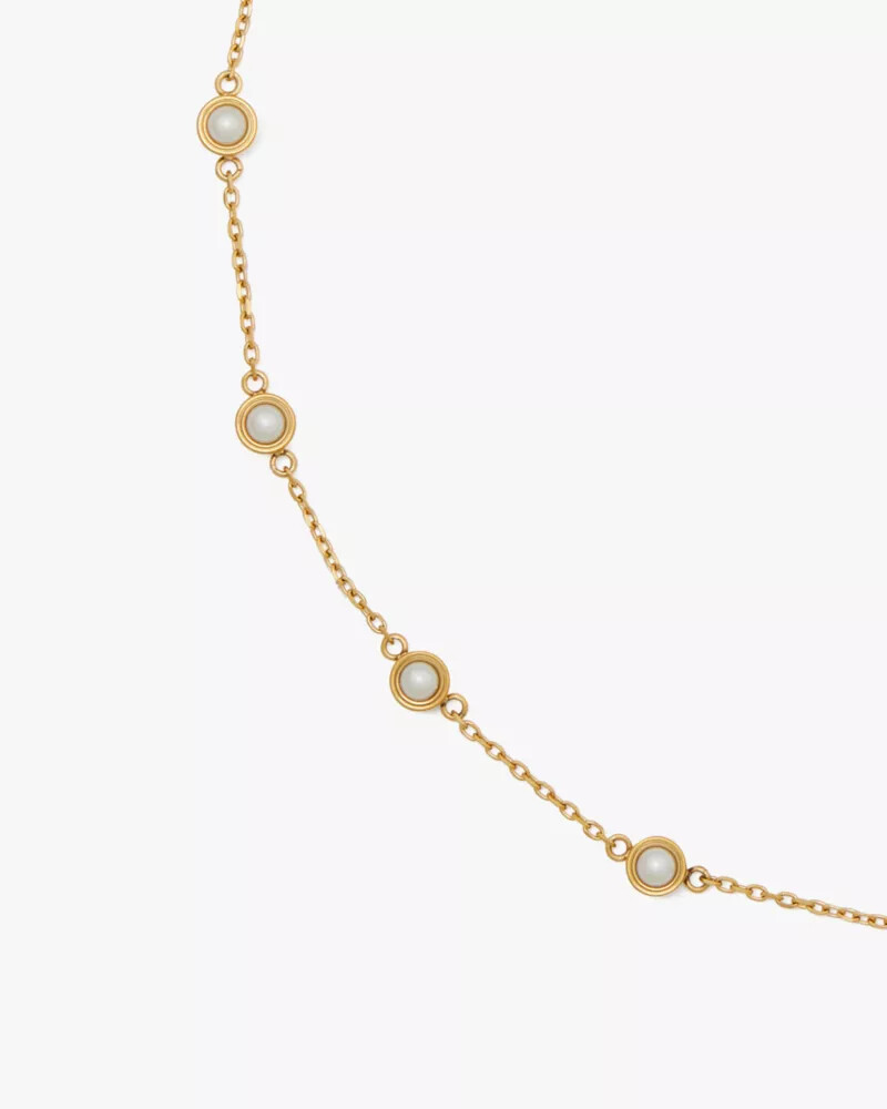 colar set in stone station em ouro branco
