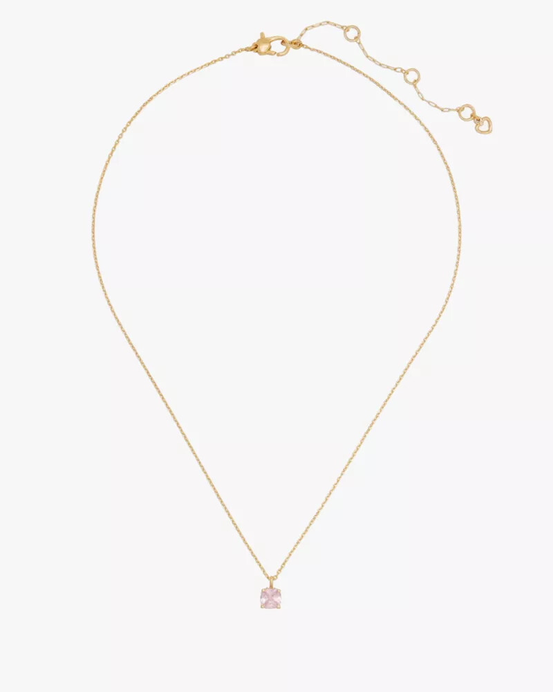 pequenos luxos pingente quadrado 6mm multi