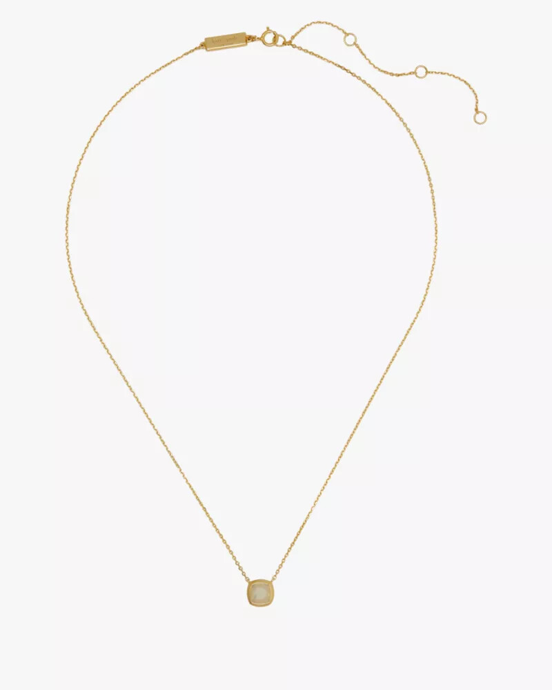 pingente kate spade fine time to shine com gema de opala
