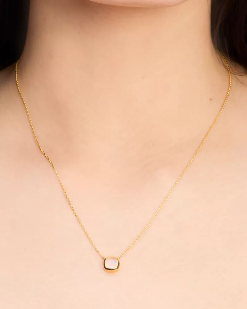 pingente kate spade fine time to shine com gema de opala