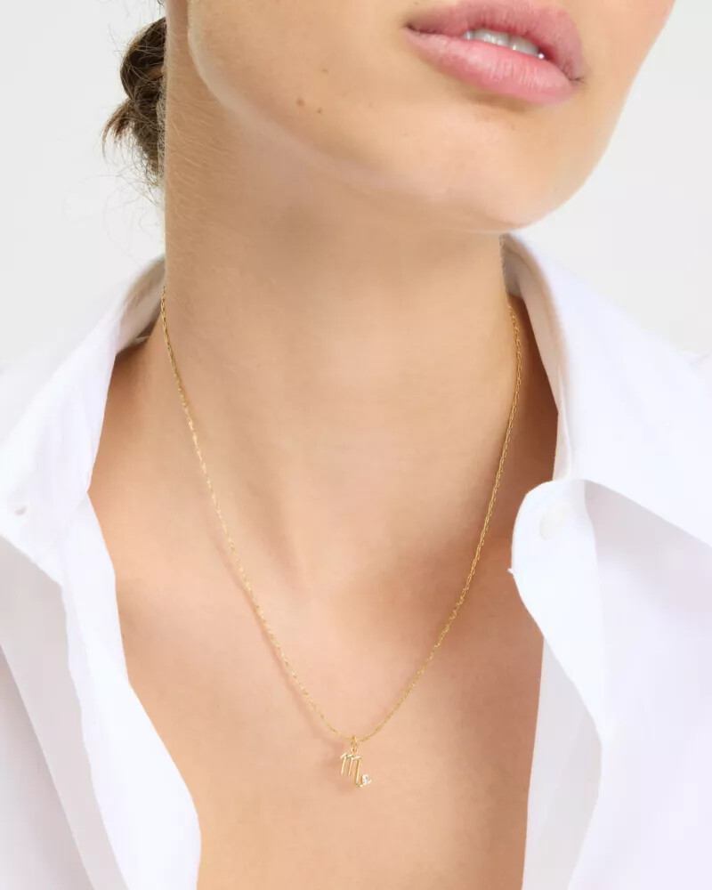 qual É o seu signo escorpião mini pingente multicolorido