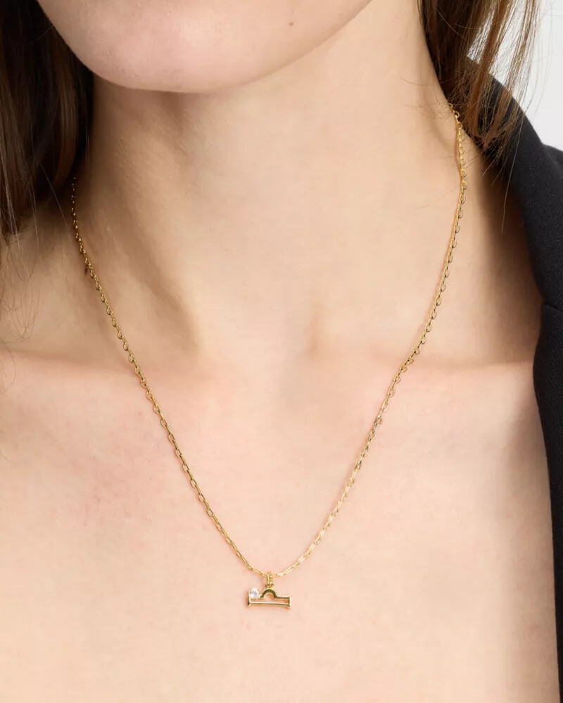 qual É o seu signo libra mini pingente multicolorido