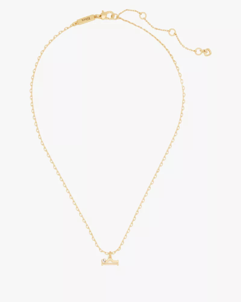 qual É o seu signo libra mini pingente multicolorido